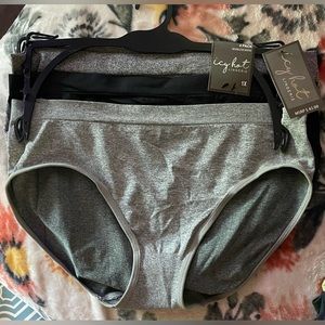 NWT Icy hot Seamless Bikini Set of 3 Panties Sz 1X